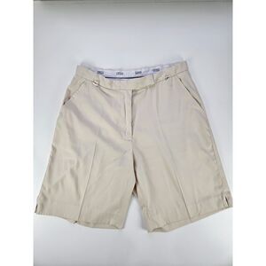 LPGA Women's Khaki Tan Trouser Fit Golf Course Shorts 12